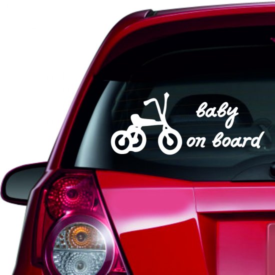 Car sticker - Baby on board 57